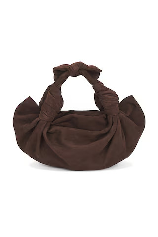 NLA Collection Suede Knot Bag in Chocolate from Revolve.com | Revolve Clothing (Global)