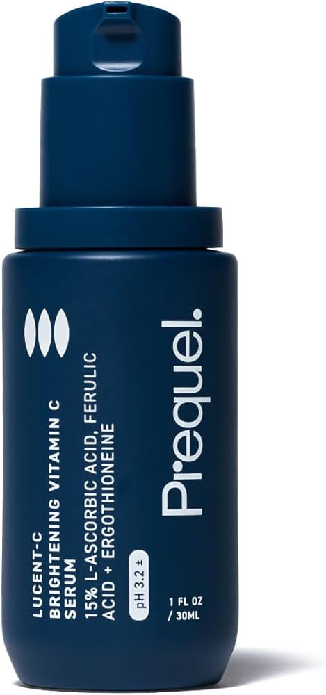 Prequel Skin - Lucent-C Vitamin C Facial Serum - L-Asorbic Acid and Ferulic Acid Face Treatment -... | Amazon (US)