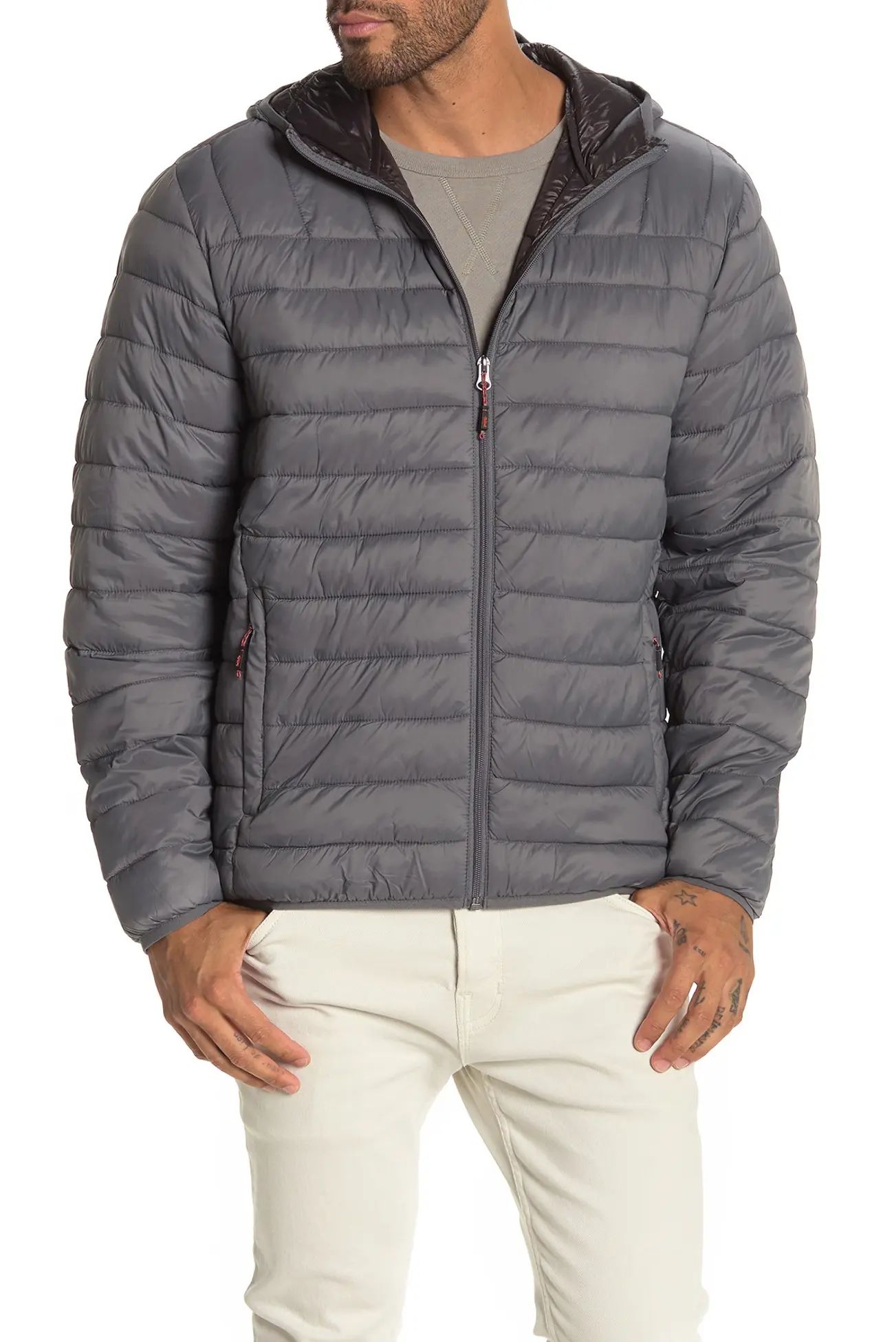 Hawke & Co. | Hooded Packable Down Jacket | Nordstrom Rack | Nordstrom Rack