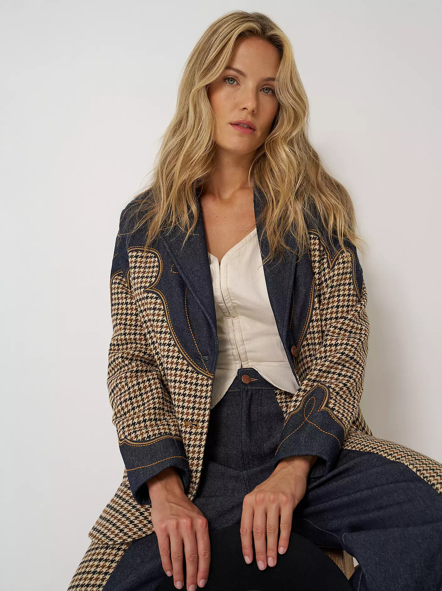 Women's Houndstooth Blazer | Wrangler