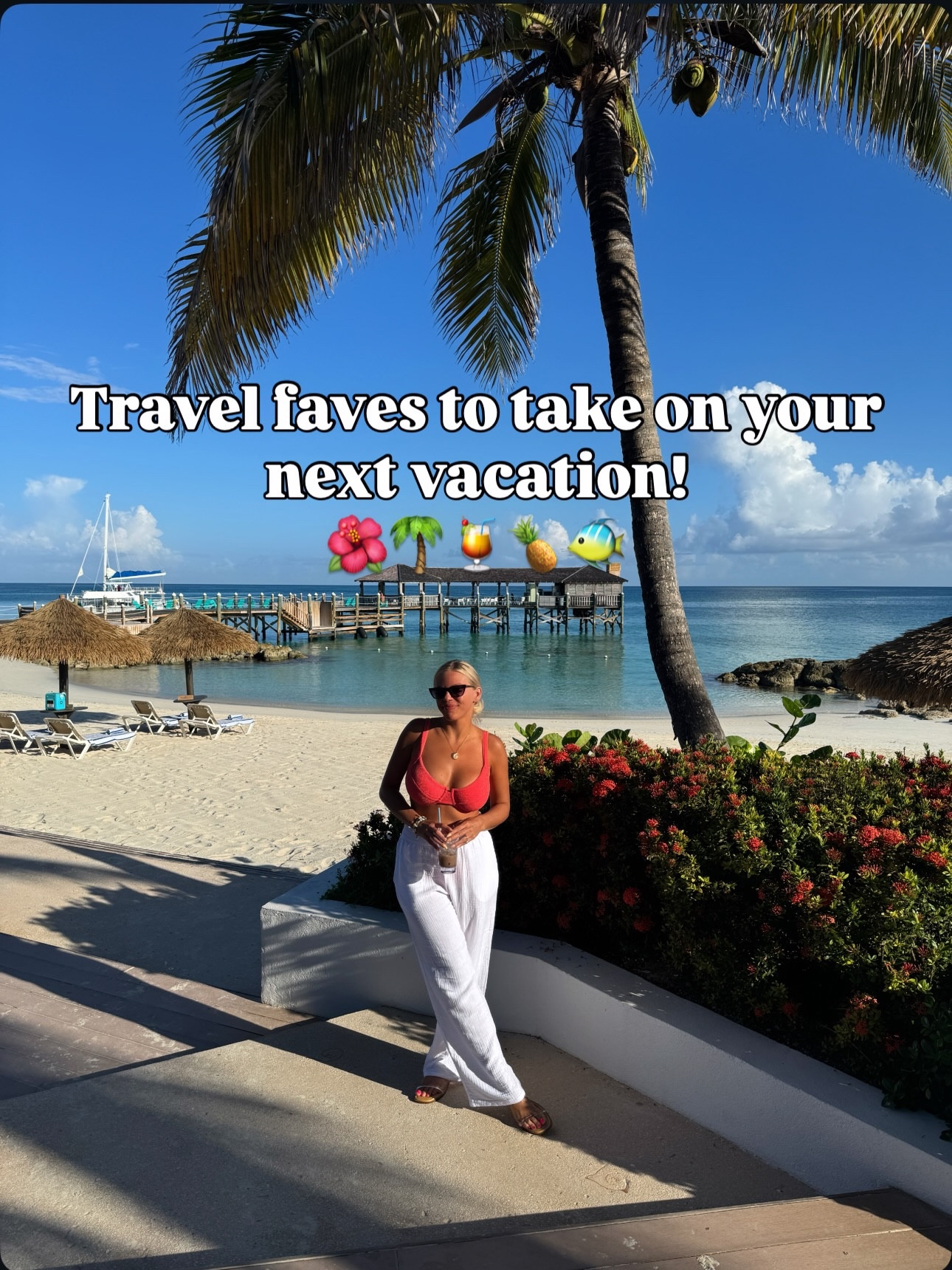 Type “VACATION FAVES” and I’ll send the dets to everything in this post 🔗 from resortwear dresses and outfits, to things I NEVER EVER travel without- I got you covered if a tropical vacation is on your radar soon! I’d love to hear about any trips you have planned 🤩✈️☀️🌺🍍🐠🌴 

#vacationfaves #resortoutfits #amazonfinds
