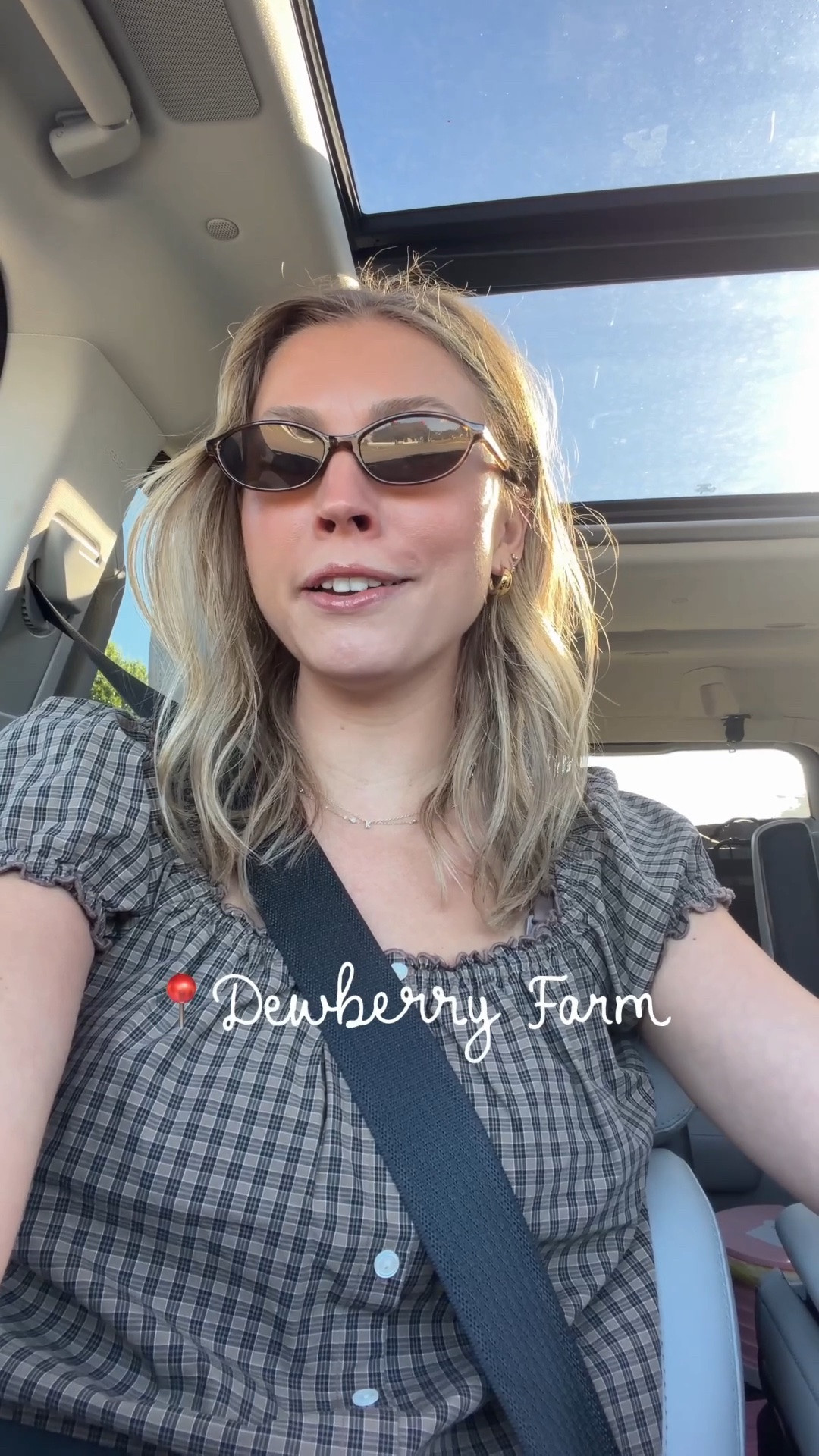 Pumpkin patch vlog | wearing S in my top, S in denim skort and boots are tts!