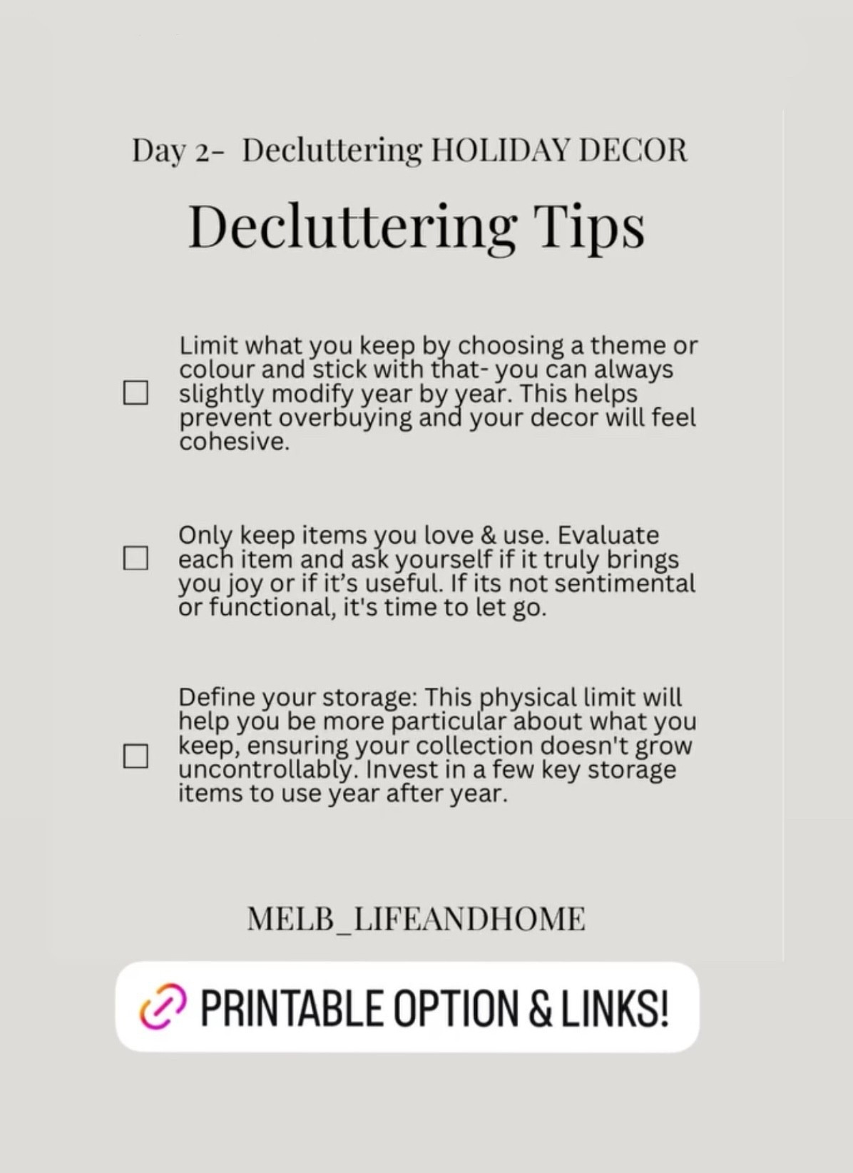 Holiday Storage & Decluttering 

#LTKcanada #LTKwinter