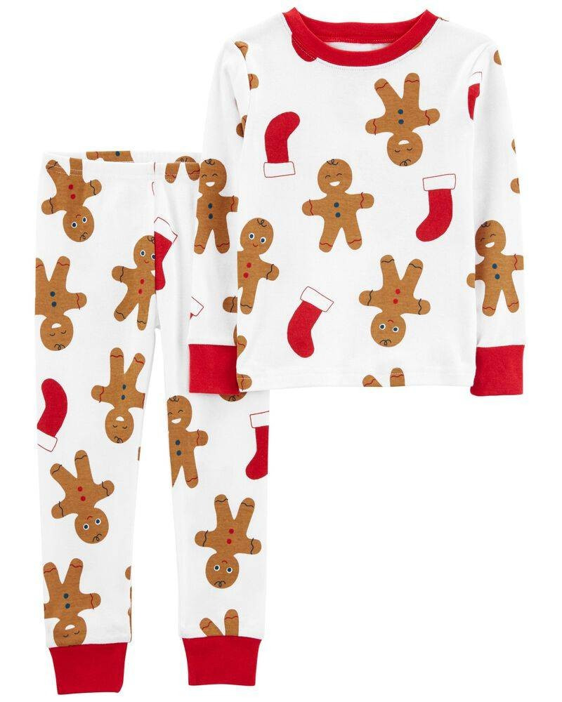 2-Piece Gingerbread 100% Snug Fit Cotton PJs | OshKosh B'gosh