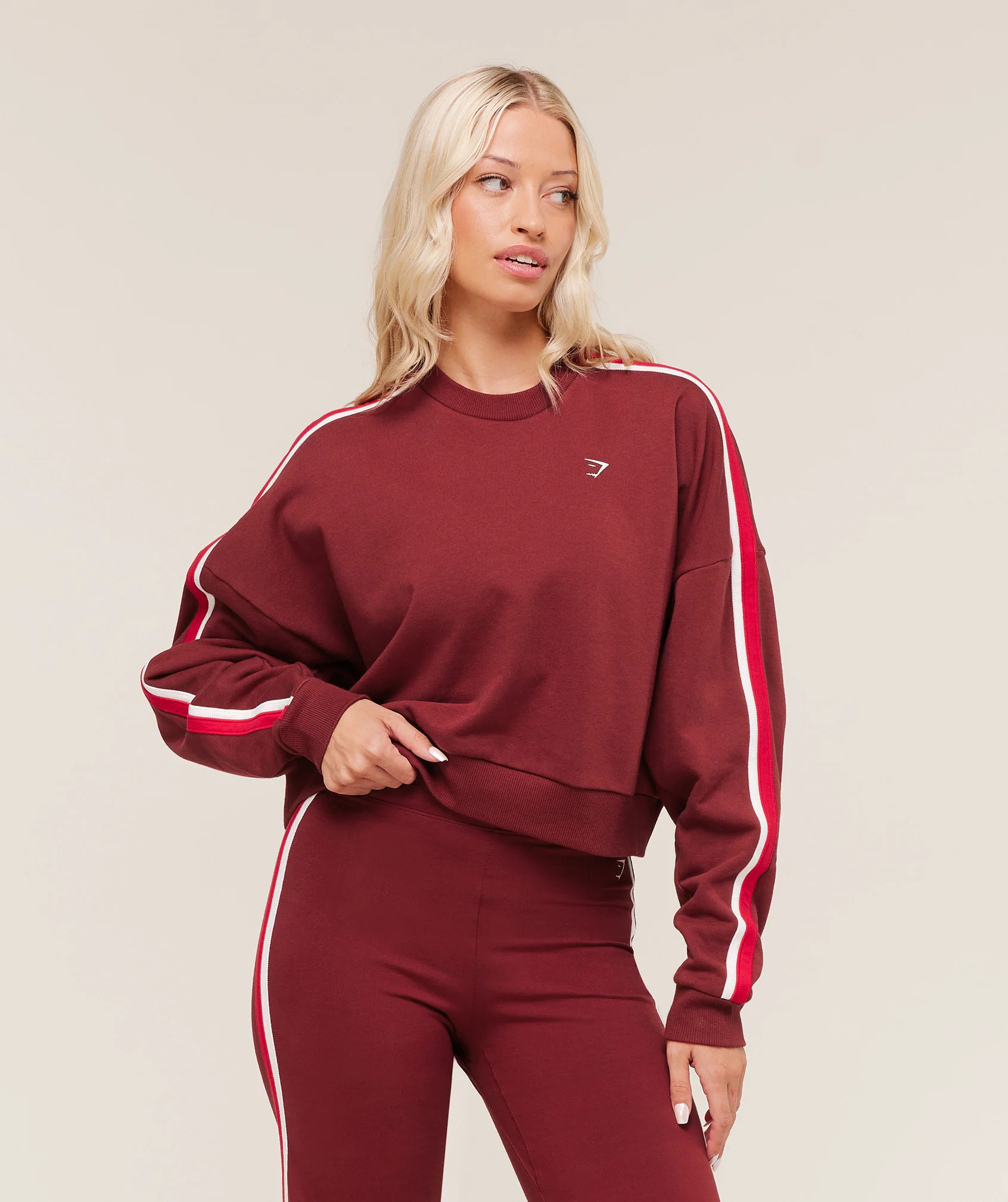 Piping Midi Crew Neck | Gymshark US