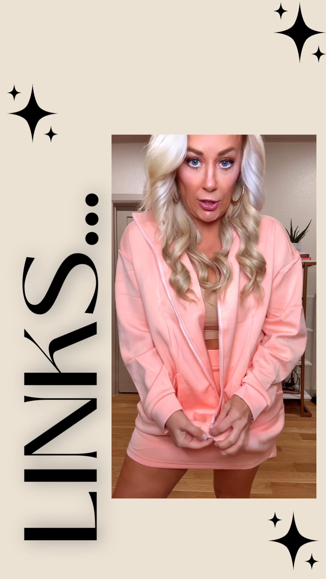 Love this color and I will def be wearing this jacket for walks outside - medium 