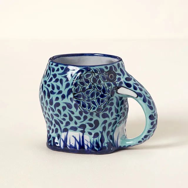 Blue Elephant Mug | UncommonGoods