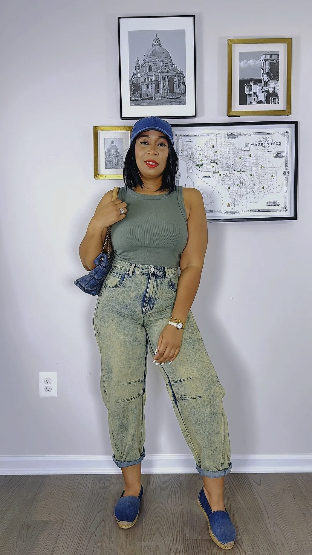 Women’s
Casual outfit idea with barrel jeans for fall and winter. 

#olivrgreen #denimondenim #hatoutft

#LTKFindsUnder100 #LTKMidsize #LTKStyleTip