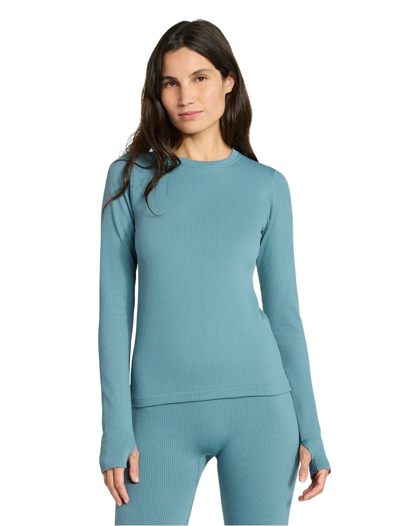 Ozark Trail Women’s Thermal Long Sleeve Seamless Fleece Top, Sizes XS-2XL | Walmart (US)