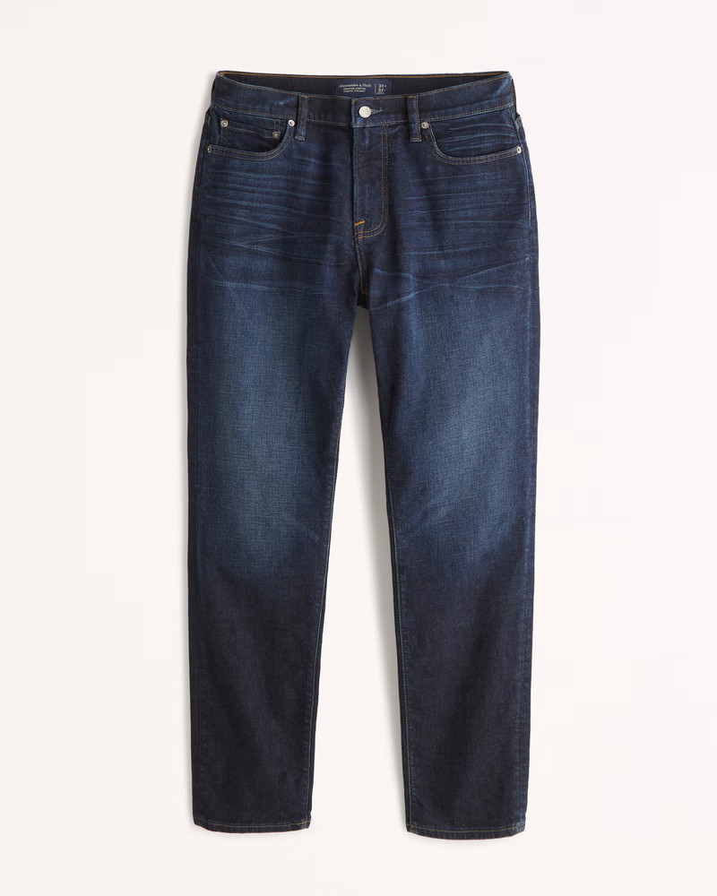 Men's Athletic Straight Jean | Men's Bottoms | Abercrombie.com | Abercrombie & Fitch (US)