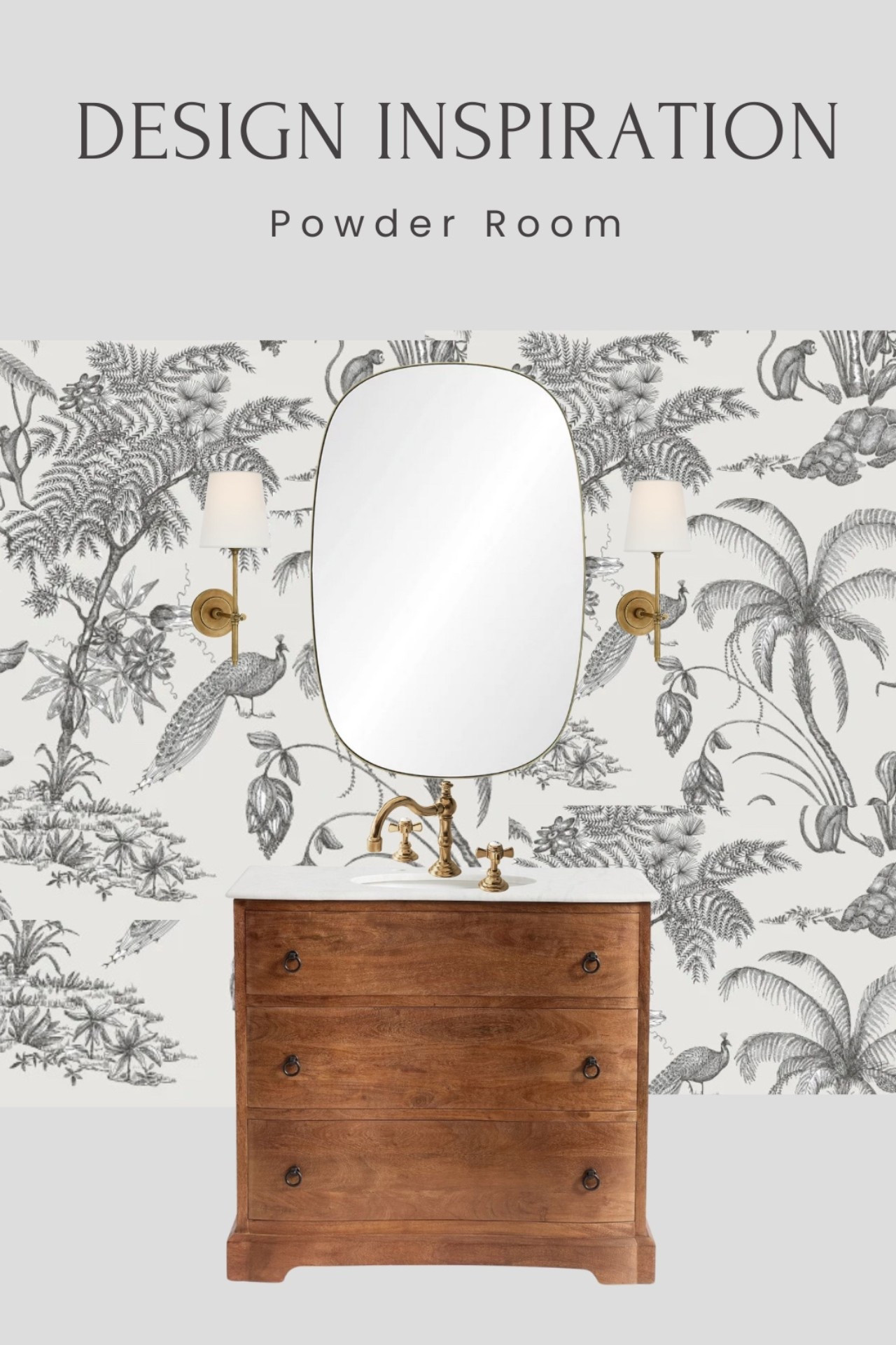 INSPIRATION BOARD | Powder Room

#LTKHome