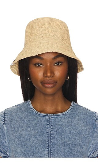 Jade Rollable Hat in Natural | Revolve Clothing (Global)