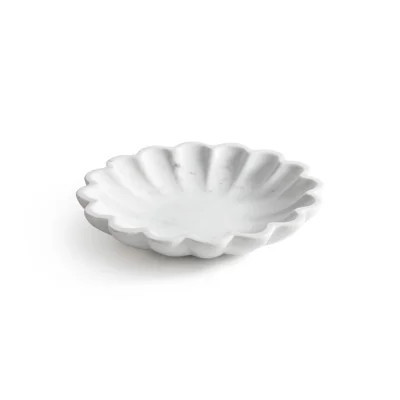 Scallop Flower Marble Bowl | Wayfair North America