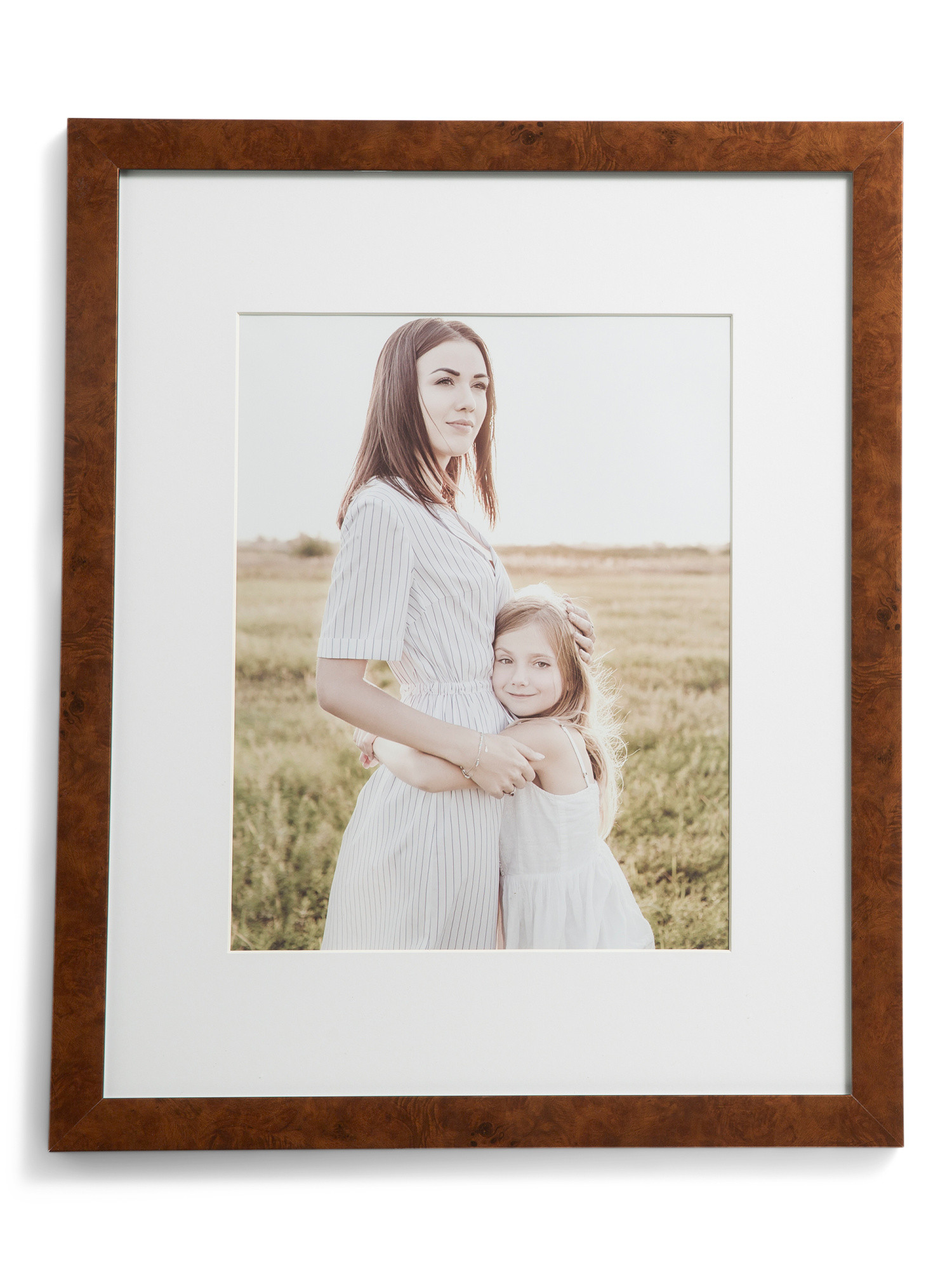 16x20 Matted To 11x14 Wide Burl Wall Portrait Frame | TJ Maxx