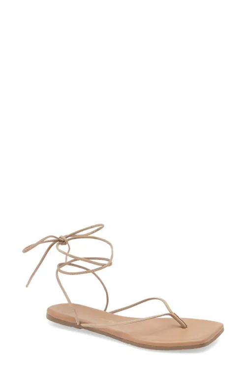 TKEES Lilu Ankle Wrap Sandal in Hazelton at Nordstrom, Size 10 | Nordstrom