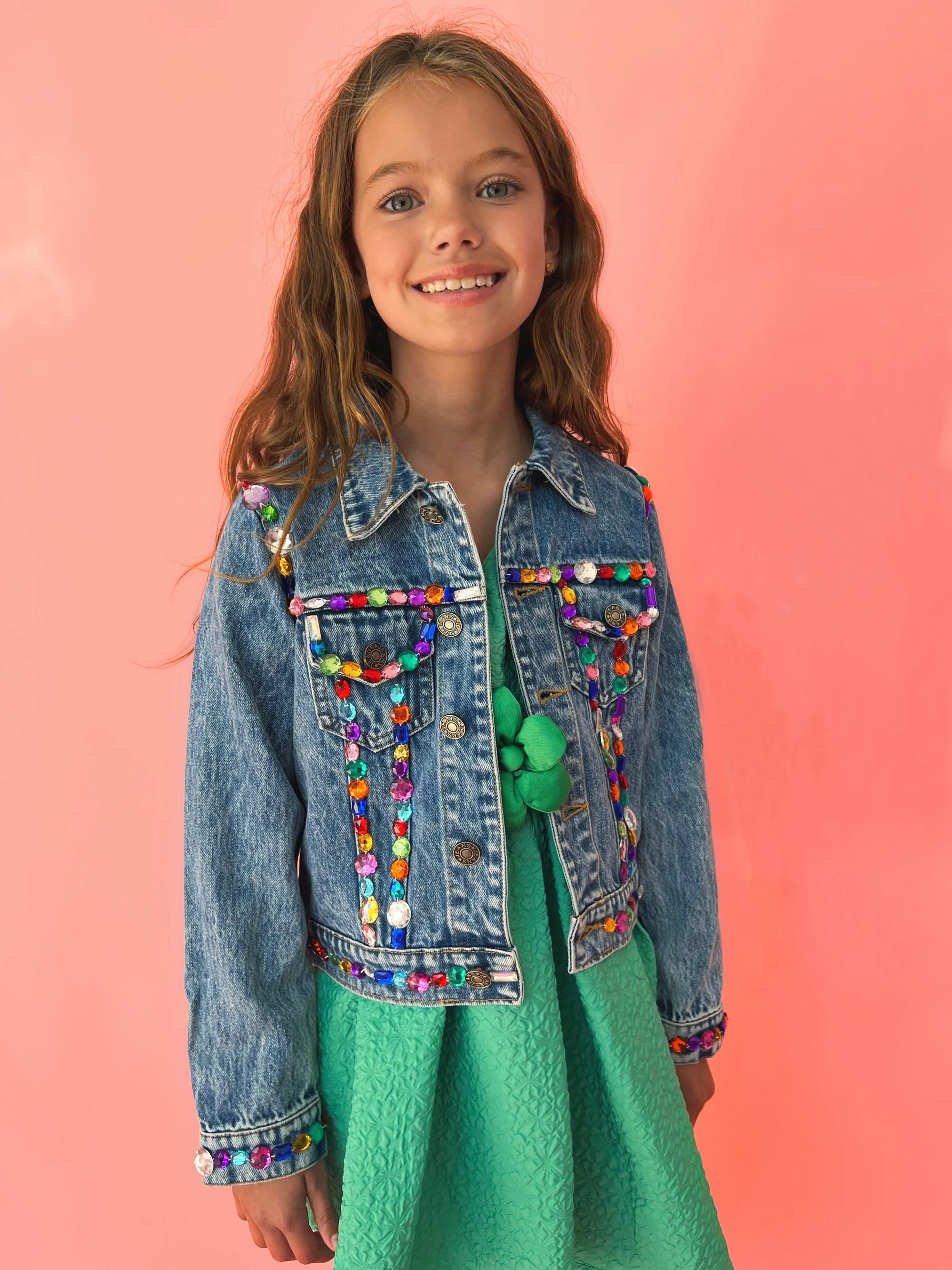 Jelly Bean Denim Jacket | Lola + The Boys