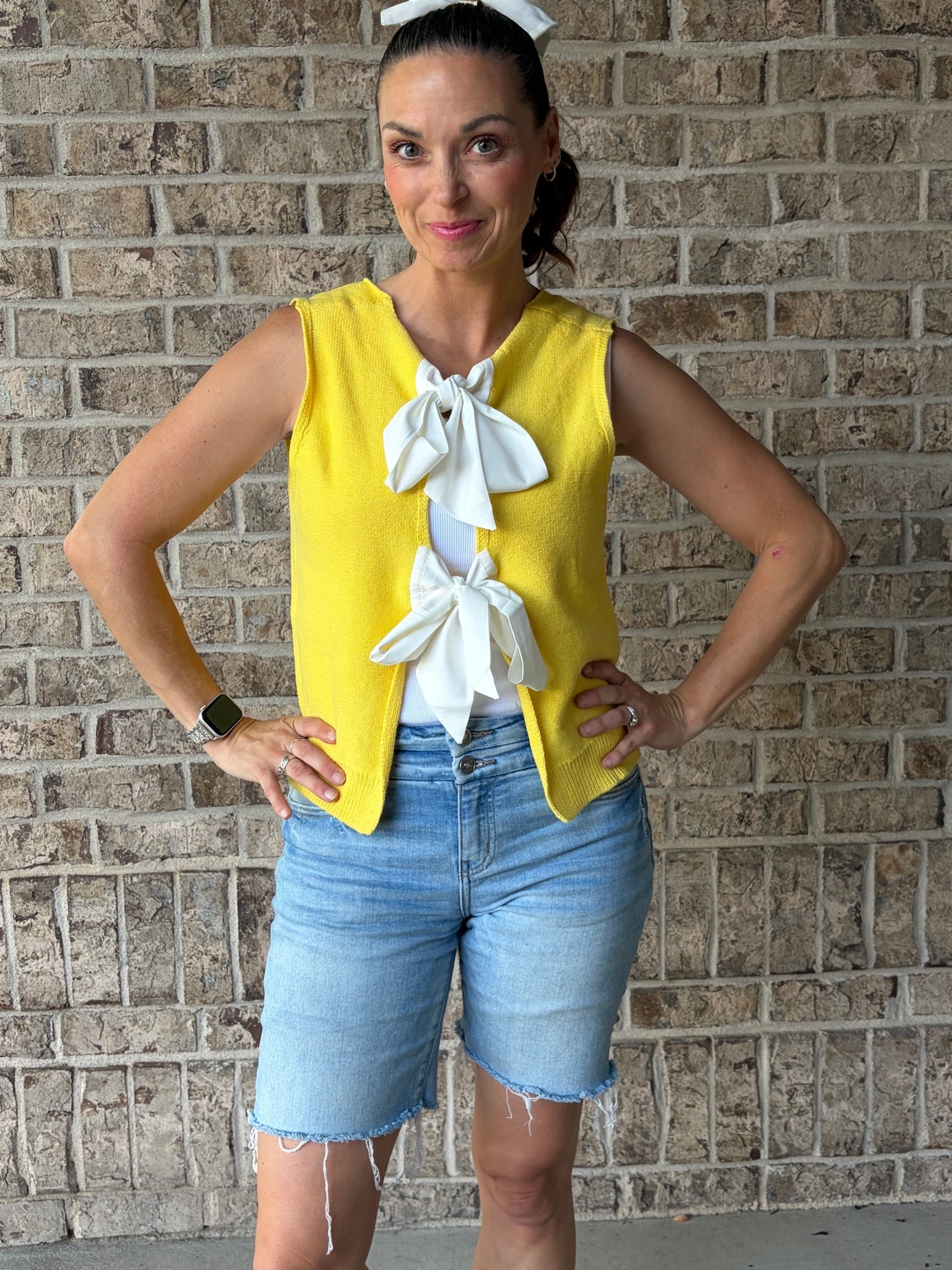 Cutest overlay vest! Comes in several colors!

#LTKootd #LTKmomlife #LTKOver40