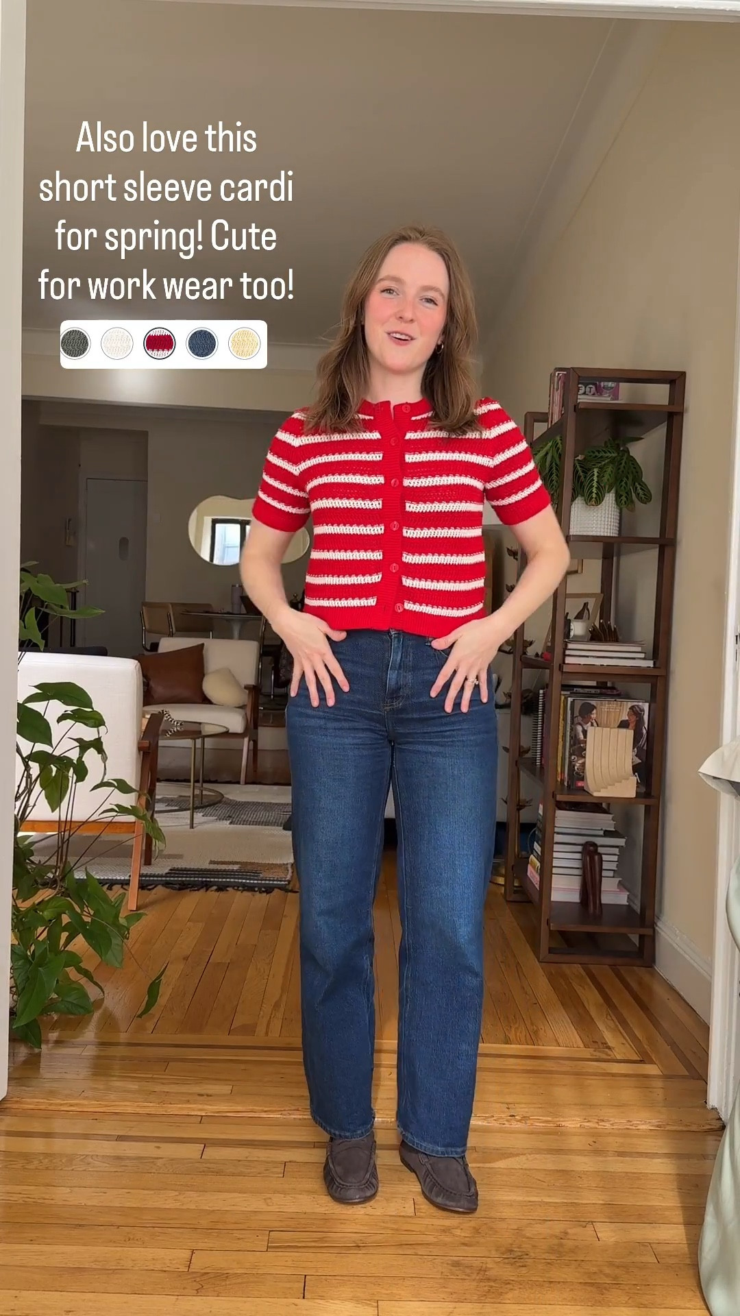 Abercrombie spring transition styles. Xs cardigan on sale! Jeans $50 & free shipping. Size 25 inseam 28 I’m 5ft 2. Cute cardigan for work wear too

#LTKWorkwear #LTKSaleAlert #LTKPetite