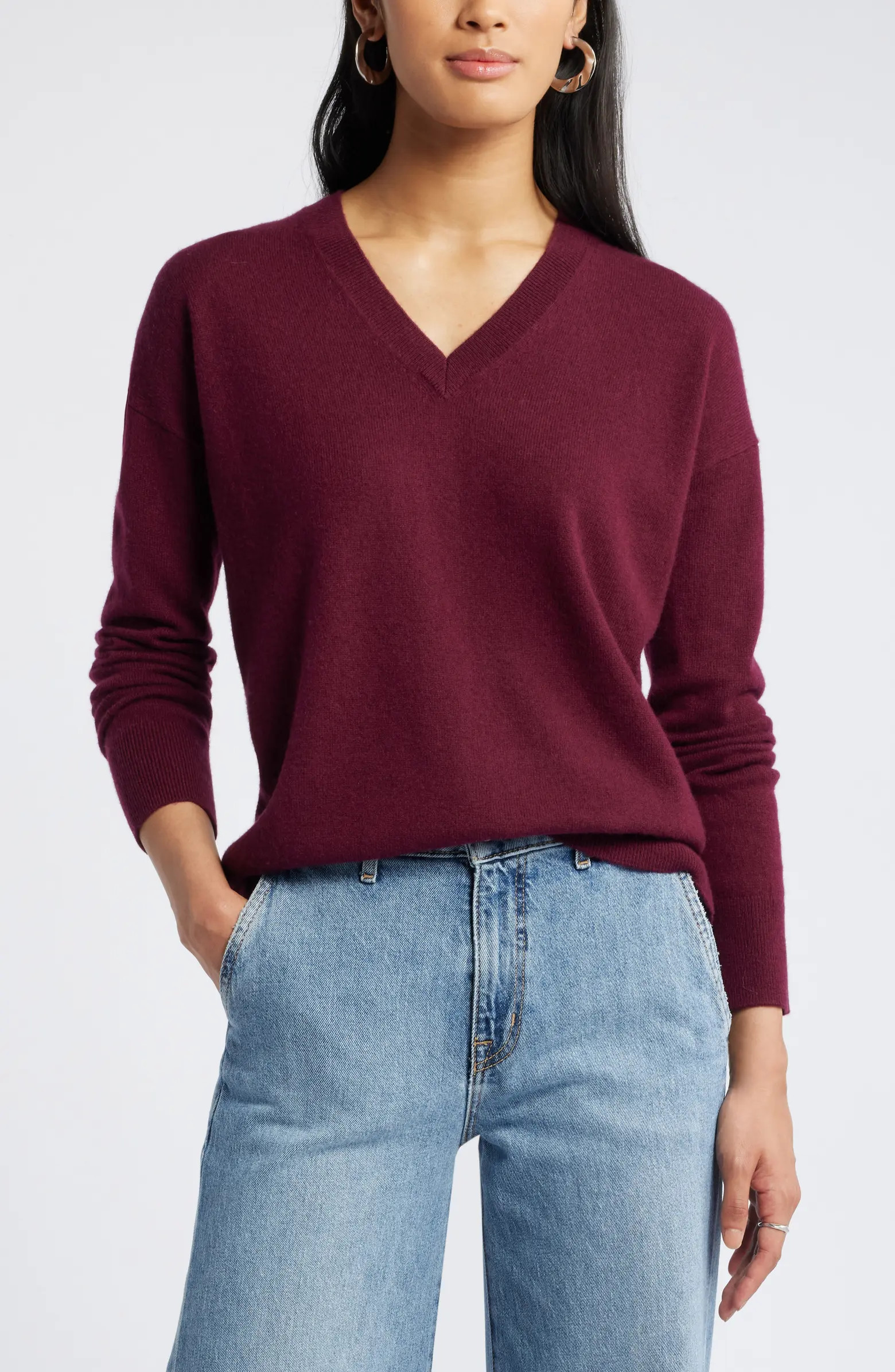Nordstrom V-Neck Cashmere Sweater | Nordstrom | Nordstrom