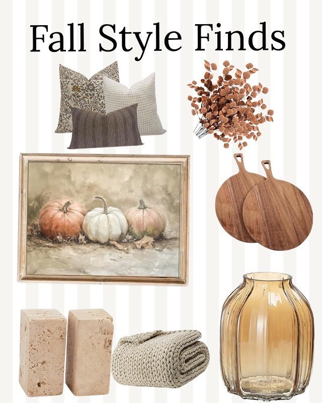Cozy textures + warm tones 🍂✨ All of these fall style finds are from Amazon — the perfect way to bring autumn charm into your home this season!

#AmazonHome #AmazonFinds #LTKHome #LTKFallDecor #AmazonFallStyle #LTKSeasonalStyle #NestAndCreate

#LTKStyleTip #LTKHome #LTKSeasonal