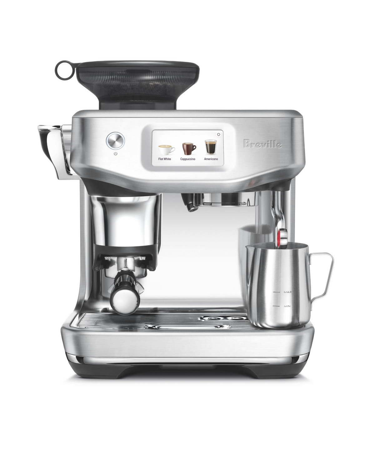 Breville Barista Touch Impress Espresso Maker - Brushed Stainless Steel | Macy's