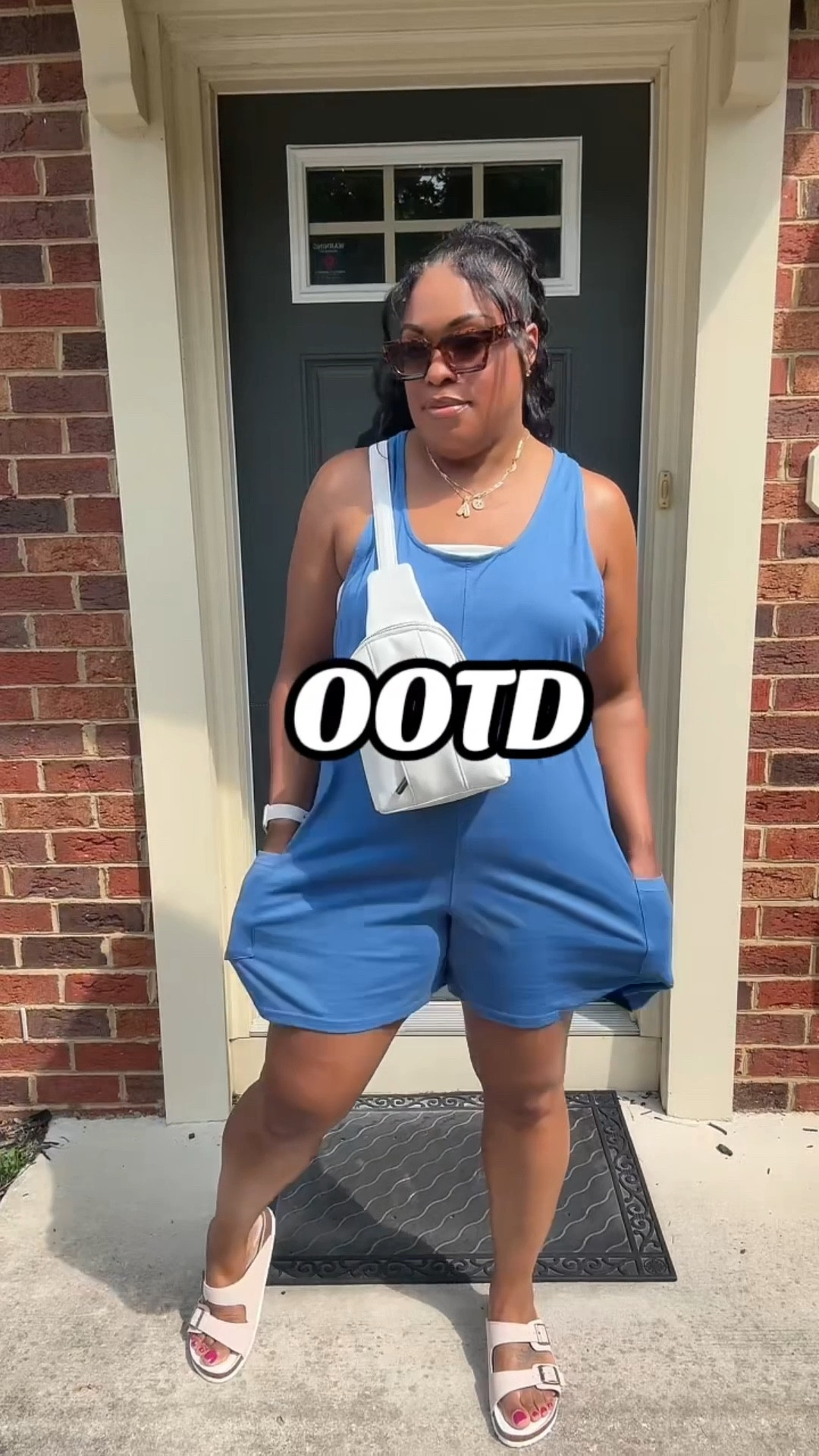 Summertime Mama ☀️
#summeroutfit #romper #shorts

#LTKOver40 #LTKMidsize #LTKSummerEdit