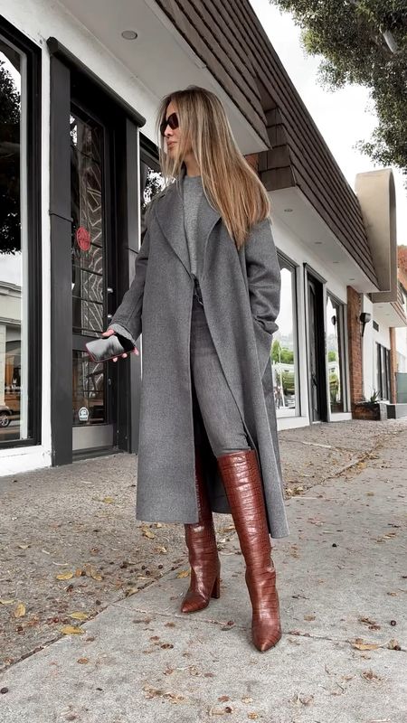 Fall outfit ideas 
H&M coat 
Paris Texas boots 

#LTKworkwear #LTKstyletip #LTKSeasonal