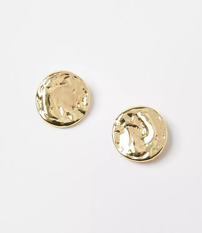 Coin Stud Earrings | LOFT