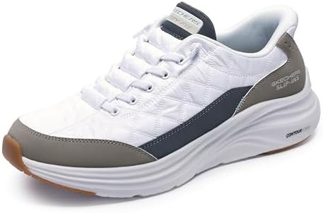 Skechers Mens Contour Foam Cozy Fit Hands Free Slip-in | Amazon (US)
