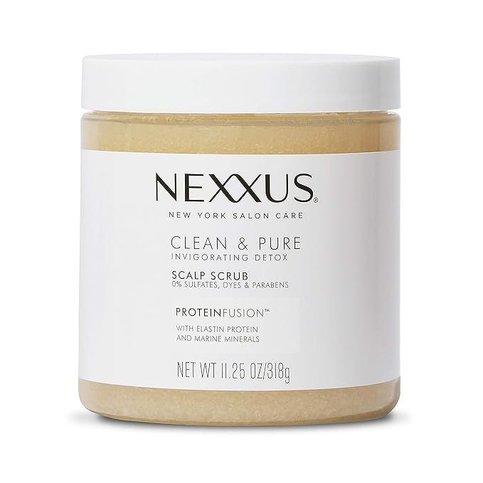 Nexxus Clean & Pure Sulfate-Free Scalp Scrub Exfoliating and Nourishing Hair Treatment Detox Hair... | Amazon (US)