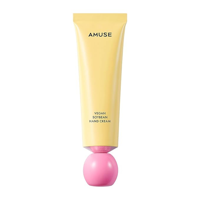 Amuse Seoul Vegan Soybean Hand Cream with Shea Butter Panthenol Ceramide for Dry Hands l Quick Ab... | Amazon (US)