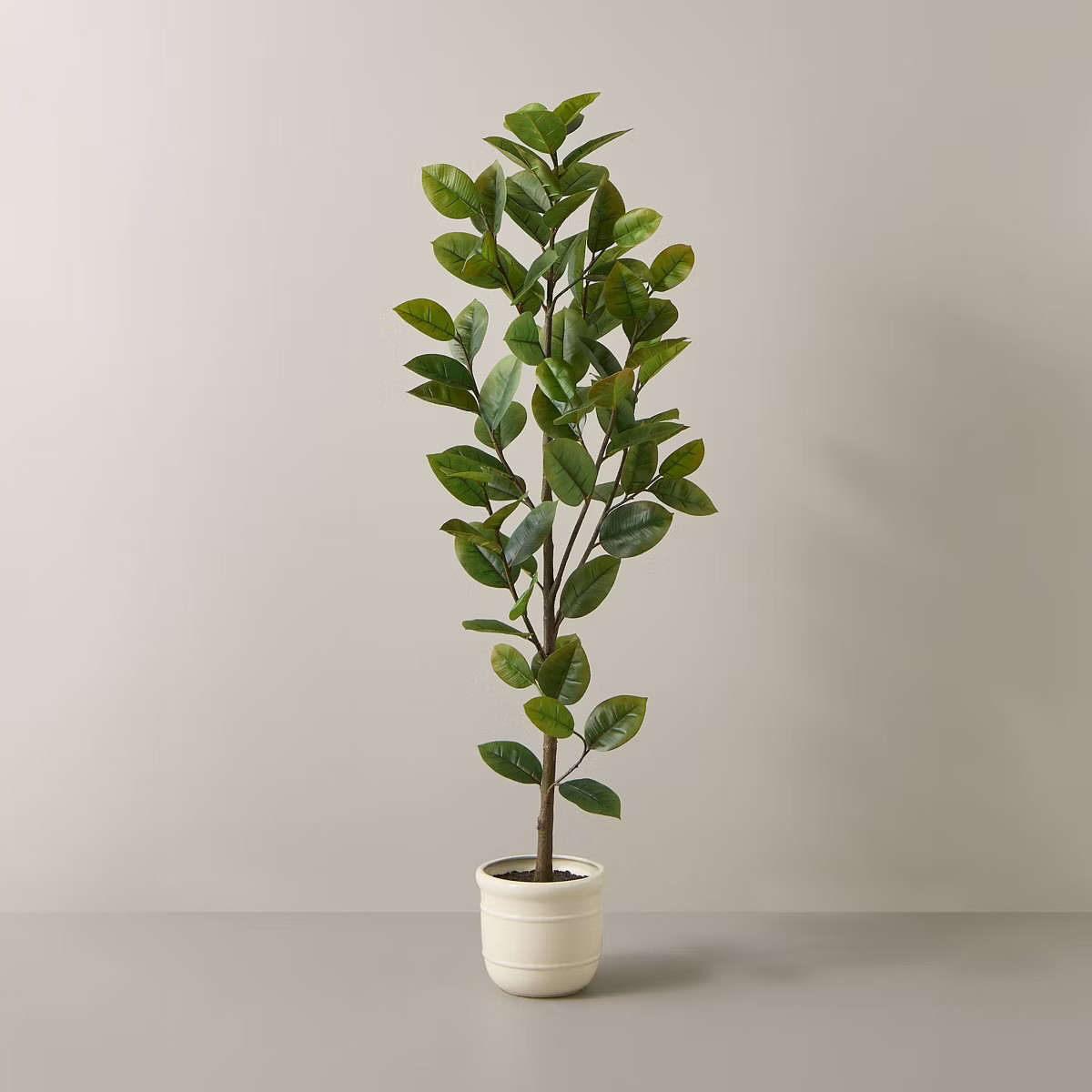 72" Faux Potted Rubber Tree - Hearth & Hand™ with Magnolia | Target