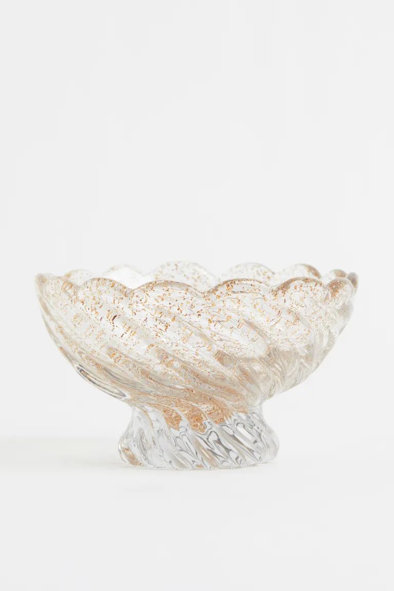 Decorative Glitter-infused Bowl | H&M (US)