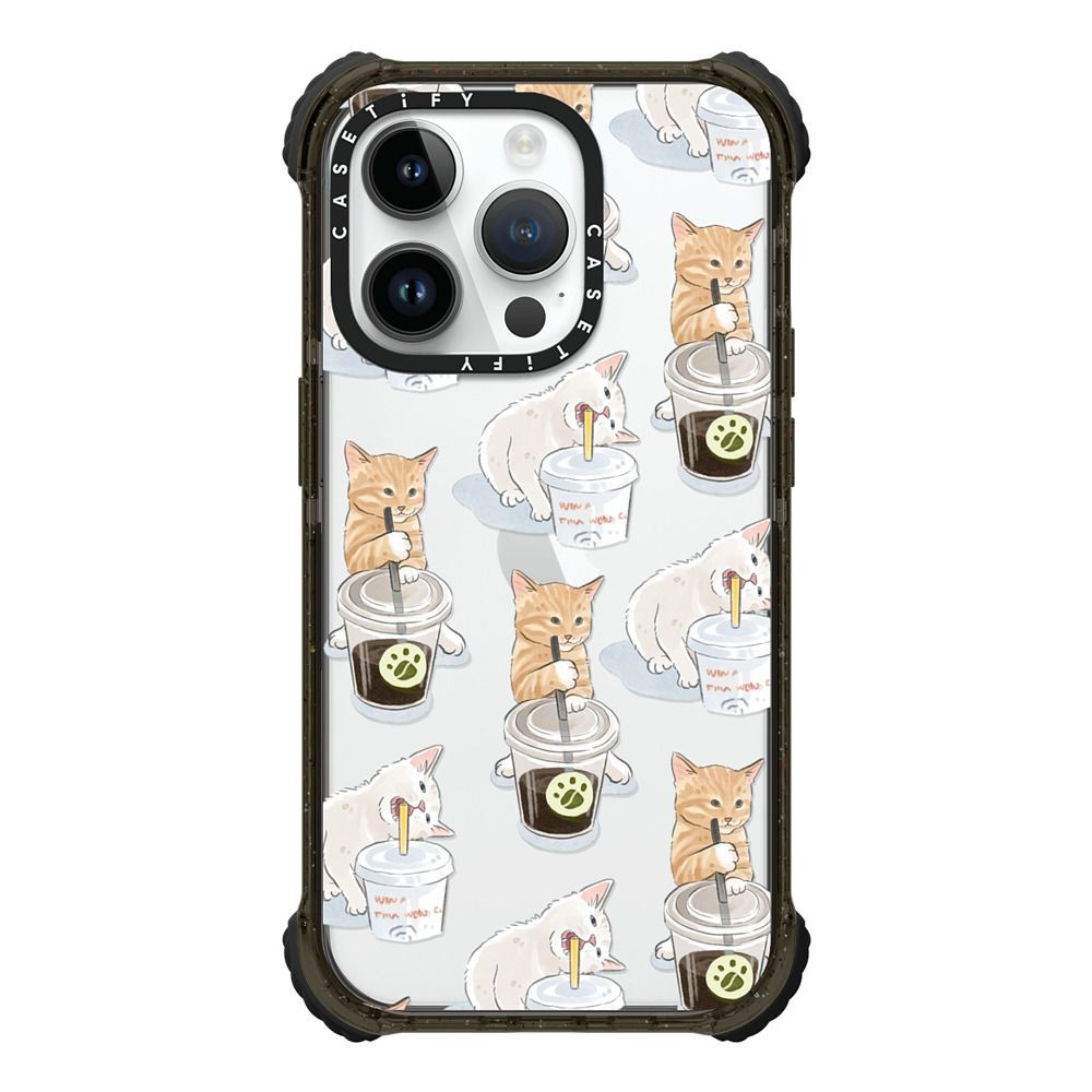 coffee catto and cola cat | Casetify
