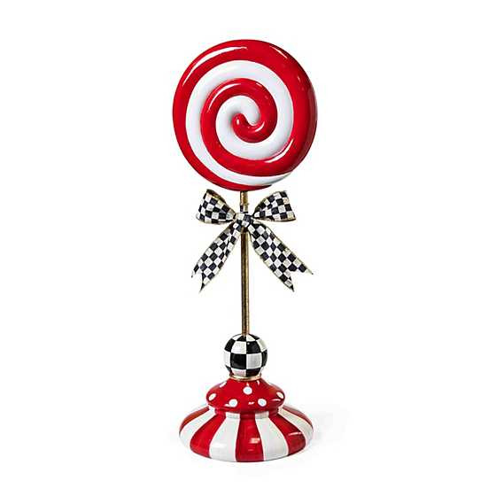 Peppermint Lollipop Topiary - Large | MacKenzie-Childs