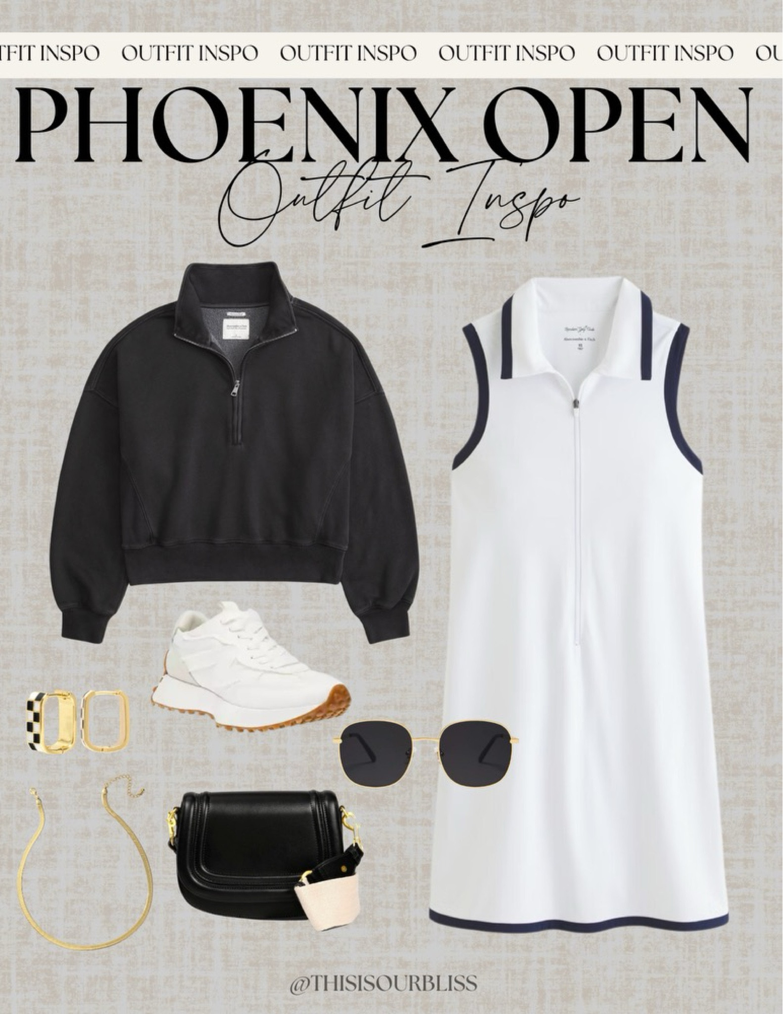Headed to the Phoenix Open? ⛳ Stay stylish and sporty with this perfect combo of casual and chic! Whether you're tee-time ready or snapping pics, this outfit has you covered. #golfstyle #outfitinspo 

#LTKStyleTip
