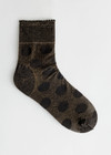 Click for more info about Glitter Polka Dot Socks