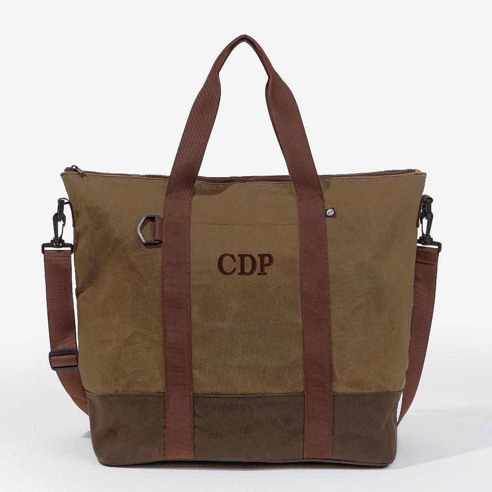 Personalized Waxed Canvas Cooler | Marleylilly