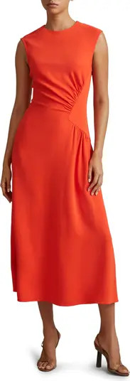Reiss Stacey Sleeveless Midi Dress | Nordstrom | Nordstrom