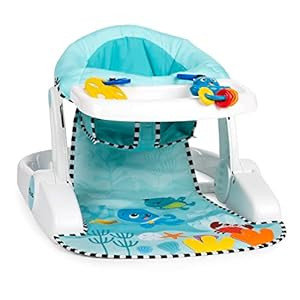 Baby Einstein Sea of Support 2-in-1 Sit-Up Floor Seat, with Removable Tray and Toys | Amazon (US)