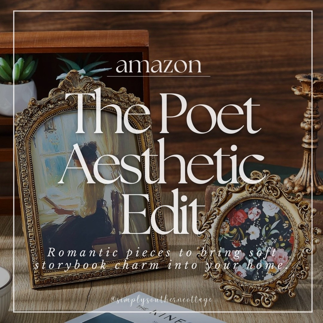 The poet aesthetic! Romantic pieces from Amazon to bring soft storybook charm into your home!


Amazon, Amazon home, Amazon home finds, home decor, home essentials, Amazon furniture, furniture essentials, reading nook, decorative items, decorative home decor, table books, throw pillows, vintage home decor 





#LTKOver40 #LTKHome