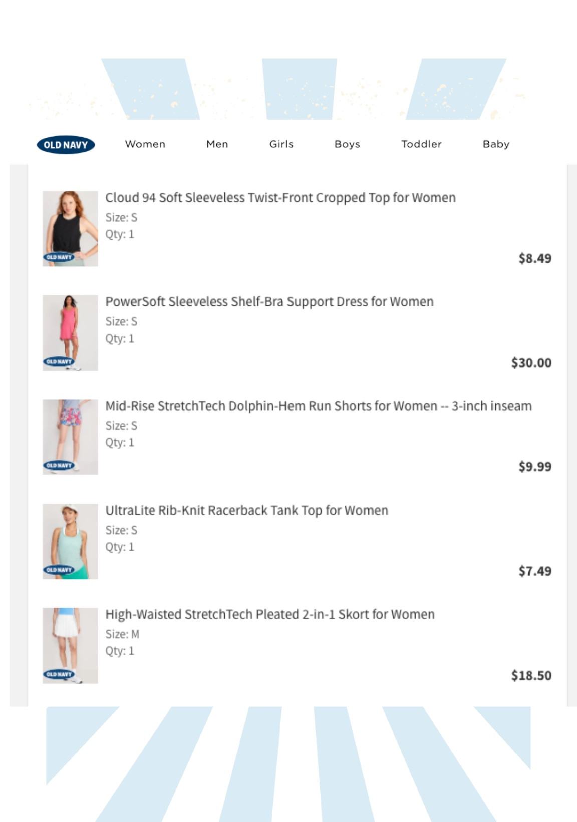 Old Navy Sale + what I bought 

#LTKSeasonal #LTKFitness #LTKsalealert