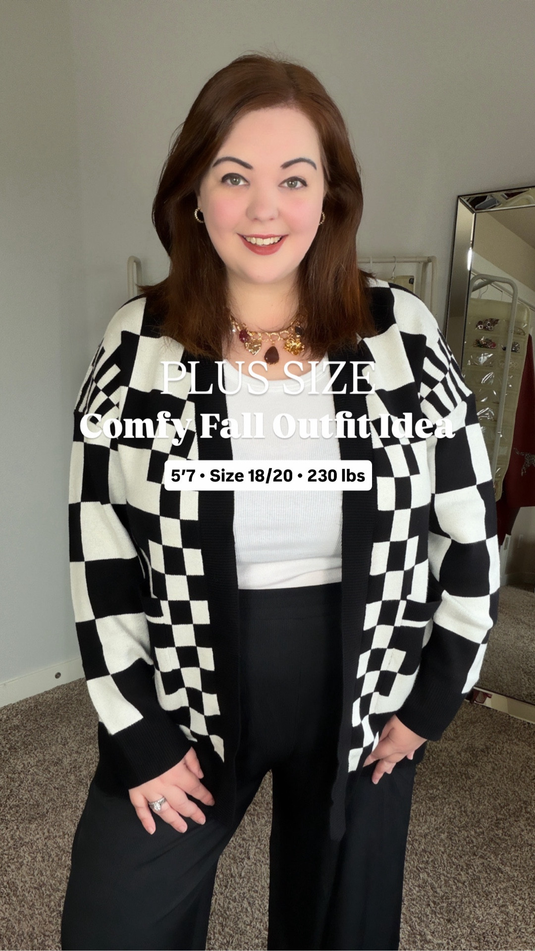 Plus Size OOTD! My comfy casual go to, to get all the things on my list done 🖤🤍

Wide Leg Pants: Wearing the 1X (fit tts)
Cardigan: Wearing the XXL (fits tts)
Both pieces are on sale right now!




#LTKPlusSize #LTKStyleTip #LTKSaleAlert