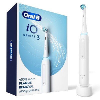 Oral-B iO Series 3 Electric Toothbrush with Brush Head - White | Target