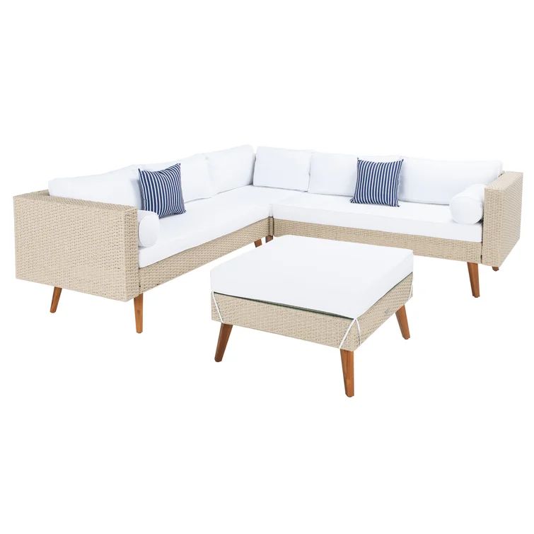 Chicago 6 - Person Outdoor Seating Group with Cushions | Wayfair North America