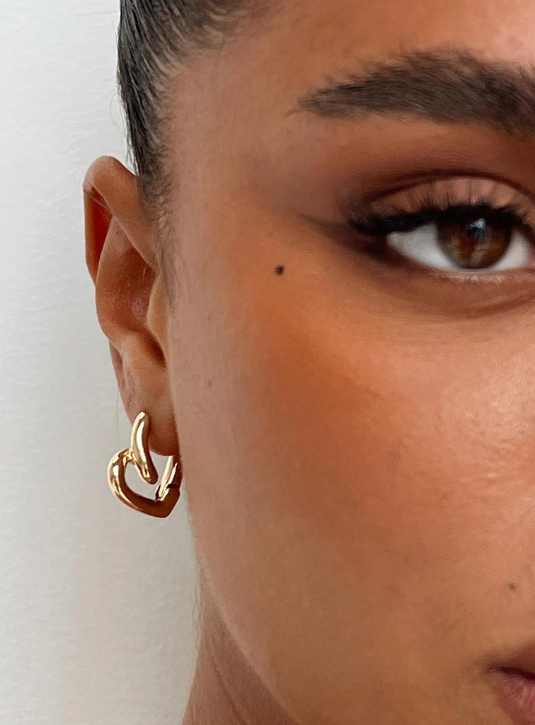 Samanta Earrings Gold | Princess Polly US