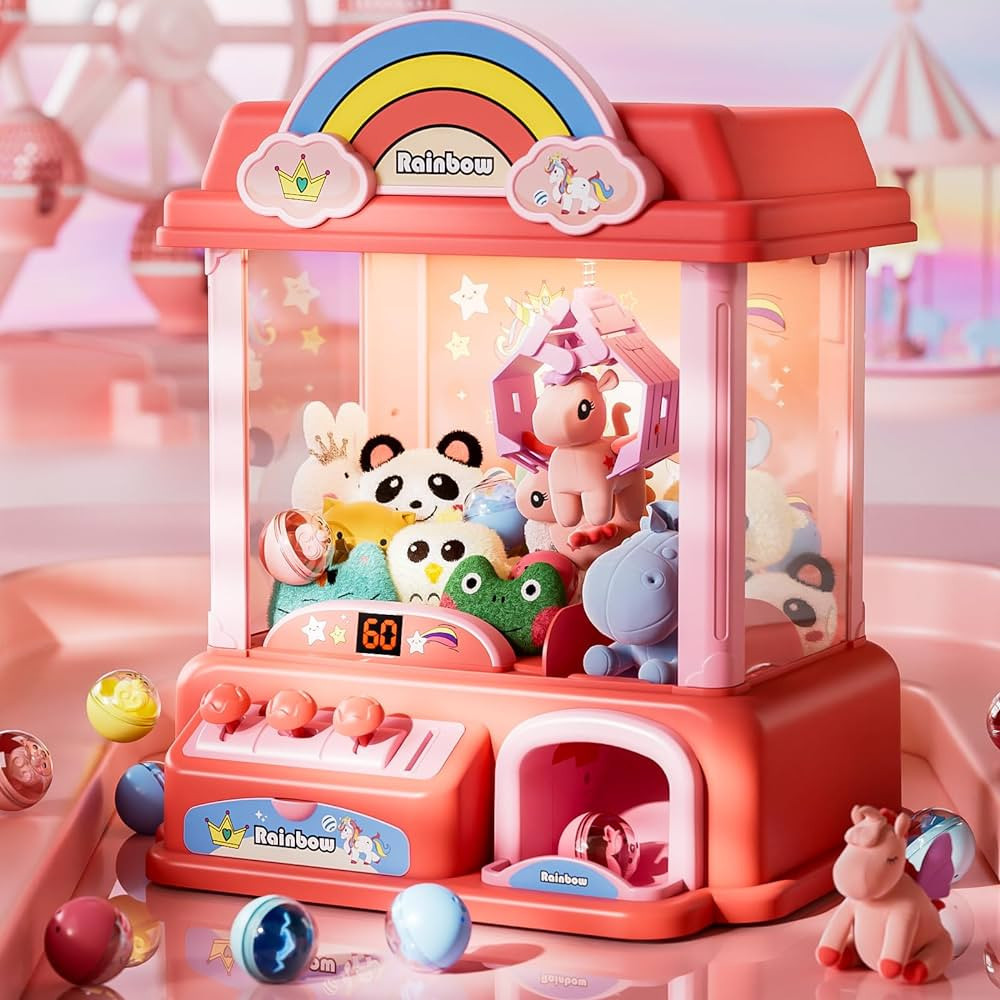 Candy Mini Claw Machine for Kids|Unicorn Toys for Girls 8-10|2023 Christmas Best Gifts Ideas for ... | Amazon (US)