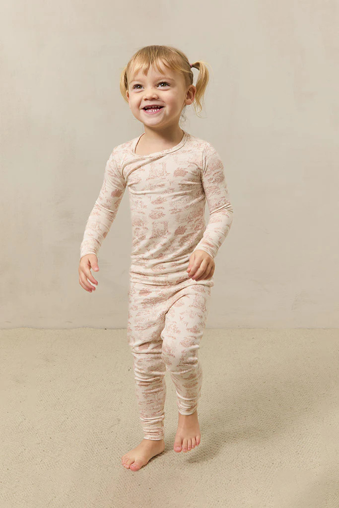 Rose Toile Toddler Sleep Set | Solly Baby