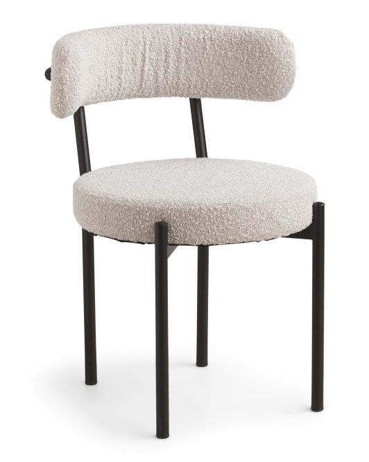 Boucle Milana Dining Chair | TJ Maxx
