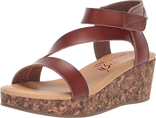 Blowfish Malibu Girls Wedge Sandal, Scotch, 5 Big Kid | Amazon (US)